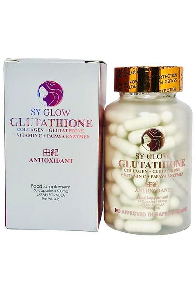 Sy Glow Glutathione Food Supplement - 60 Capsules