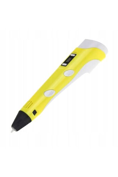 dalimag Set stilouri 3D, cartușe de 10 m, șabloane, galbene