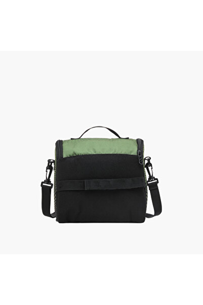 Shout Printed Lunch Bag with Zip Closure