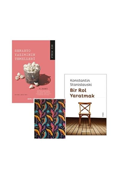 Alfa Yayınları Senaryo Yazımının Temelleri - Bir Rol Yaratmak ( Not Defteri H...