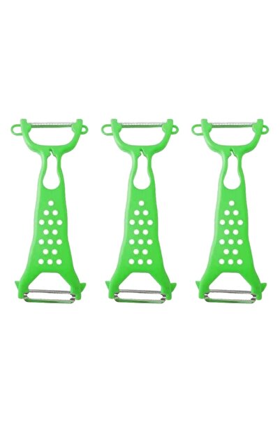 OEM Set of 3 Small Vegetable and Fruit Peelers, Stainless Steel