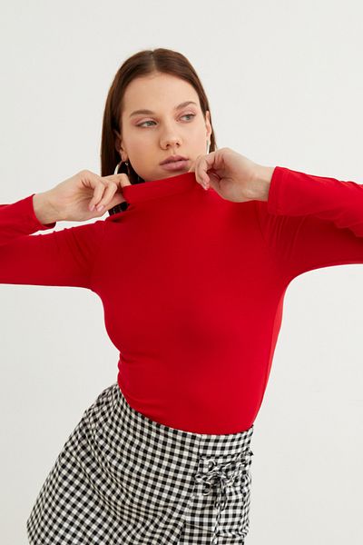 Hür Women's Red Bodysuit