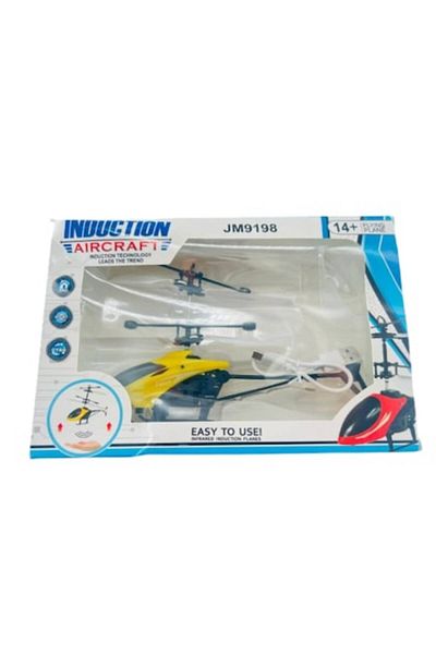 dalimag Elicopter cu inductie Mixbo, control tactil, sistem giroscopic, incarcare USB, varsta 14+, galben
