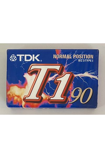 TDK T1 90mm Blank Cassette (Zero Blank Cassette in Gelatin)