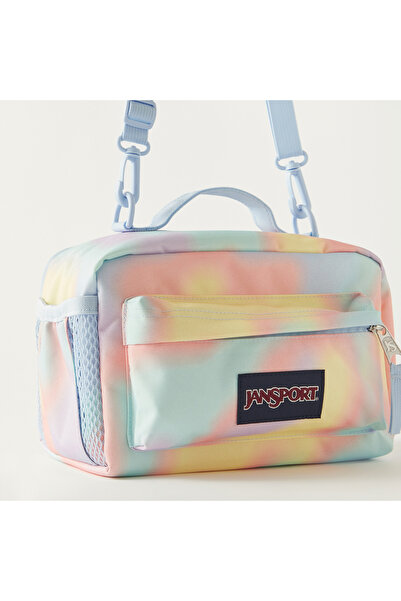 Jansport Printed Insulated Lunch Bag with Detachable Strap