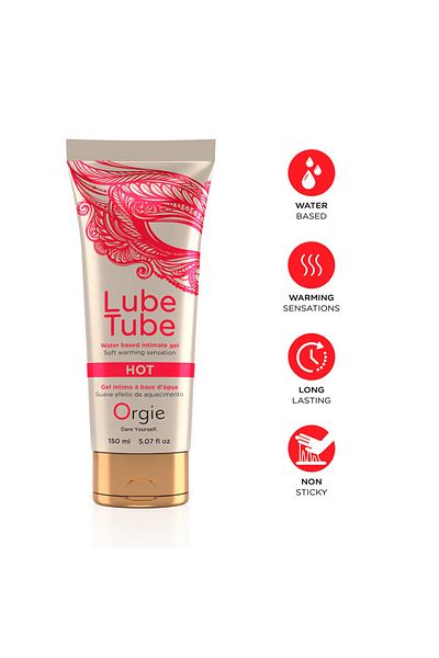 Orgie Lubrifiant pe bază de apă, efect de încălzire, 150 ml