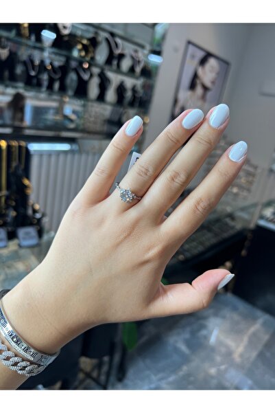 925Silver Lotus çiçeği yüzük