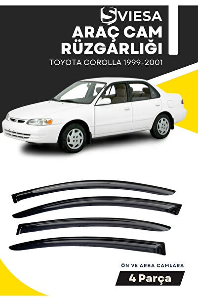 Sviesa TOYOTA COROLLA 1999-2001 uyumlu oto camlara özel ölçü cam rüzgarlığı r...