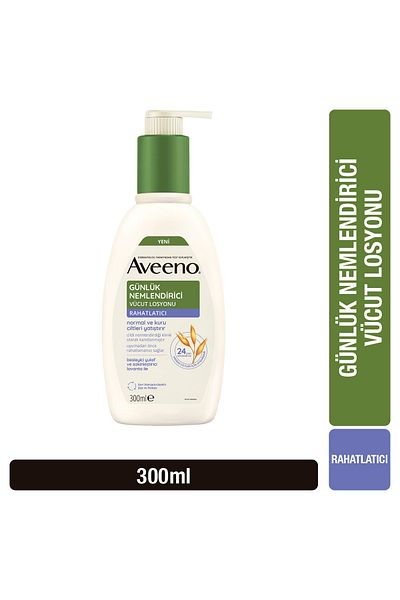 AVEENO Lavender Daily Moisturizing Body Lotion 300 ml Vegan Formula