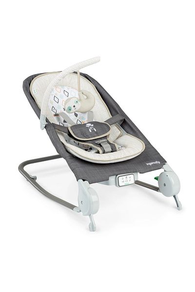 Ingenuity Happy Belly Rock-to-Bounce Massage Rocker - Parker