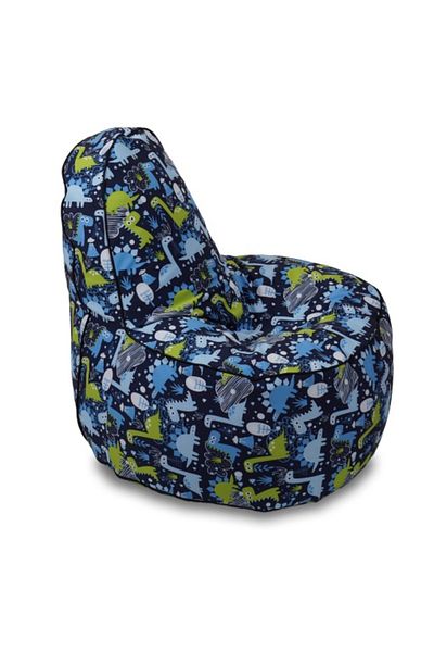 Pufrelax Children's Bean Bag Chair, Ok Junior, Waterproof, Dinosaur Print, My Little Dinosaur