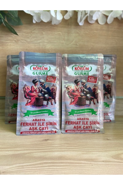 Köylüm Gurme Amasya Ferhat ile Şirin Aşk Çayı Gerçek Meyve Taneleri 250 g