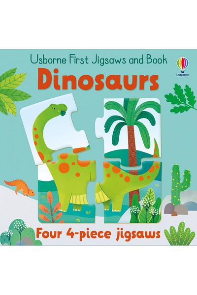 Usborne First Jigsaws and Book: Dinosaurs