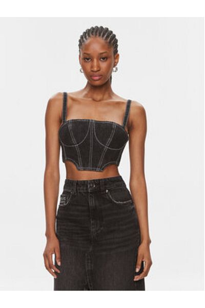KARL LAGERFELD JEANS Top pentru femei 240J1600 albastru