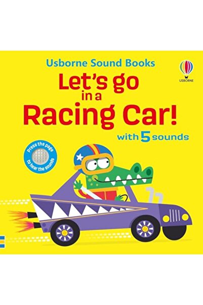 Usborne Publishing لنذهب في سيارة سباق