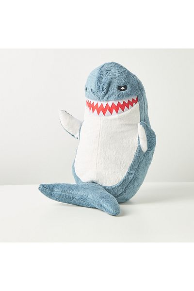 Juniors Sitting Shark Plush Toy