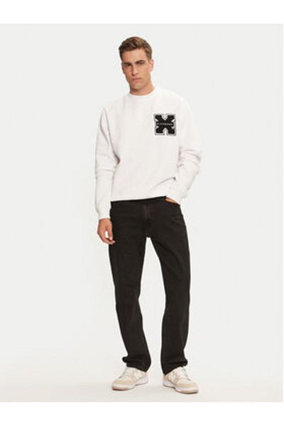 Richmond X Mens Sweatshirt UMA24034FE White