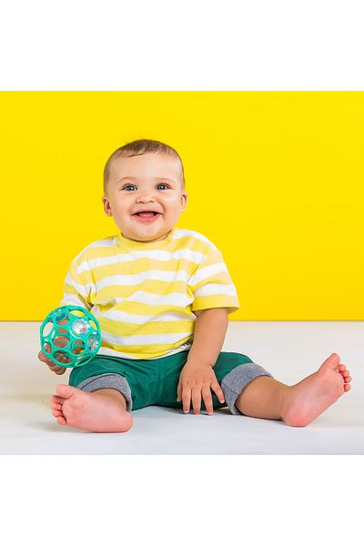 Bright Starts - Jucărie zornăitoare Oball Easy-Grasp Rattle™