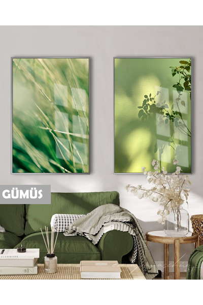 Harikabirev HARİKABİREV | COMBINAT MODERN DE CULOARE VERDE OT-YAPRAK | TABLO ...