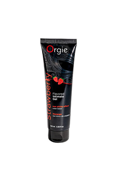 Orgie Lubrifiant pe bază de apă cu aromă de căpșuni, 100 ml