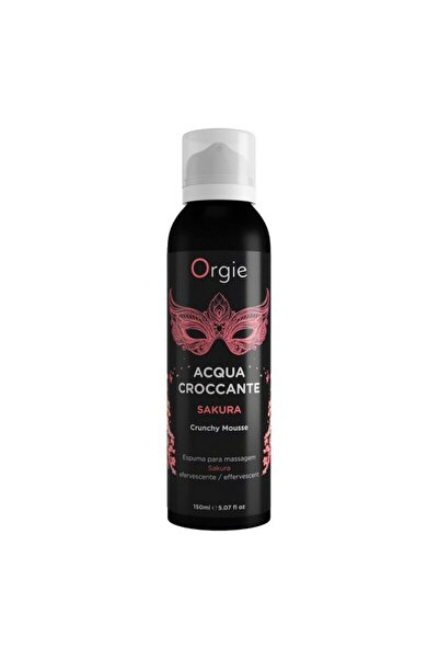 Orgie Spumă de Masaj Crunchy Sakura, 100 ml