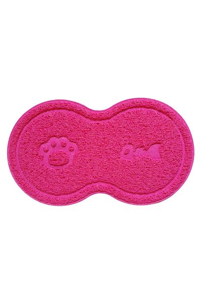 Blusmart Covoraș pentru bolul animalelor de companie, roz