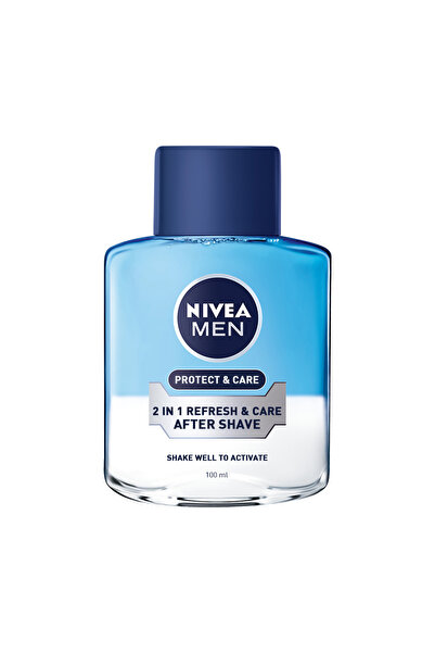 Nivea Men Lotiune dupa ras Nivea Men Proctect&Care, cu Aloe vera 2in1, 100 ml