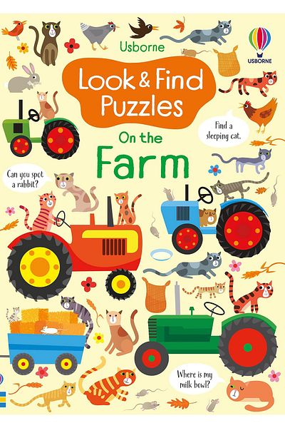 Usborne Look and Find Puzzles: on the Farm