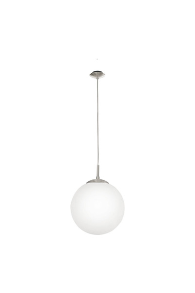 Eglo 85263 "RONDO" 110 Cm Yüksekliğinde Çelik Nikel Mat Sarkıt Avize