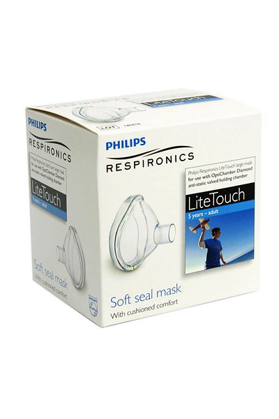 Philips Respironics Philips Respironics LiteTouch large mask, 5 years - adults, for Philips Optichamber