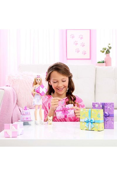 NillyToys JFG68 سلسلة عيد ميلاد باربي للحفلات بدون علبة
