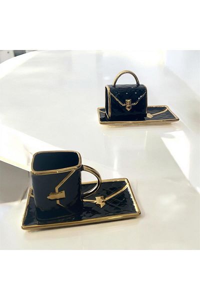 partridge store Bag Model Cup Set of 2