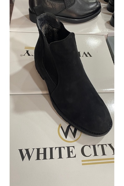 bot Süet su geçirmez içi kürklü bot