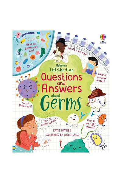 Usborne Publishing Lift-the-flap Questions and Answers about Germs