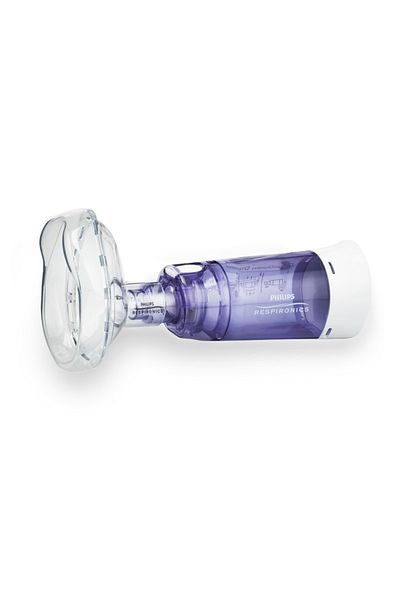Philips Respironics Optichamber Diamond inhalation chamber, Philips Respironics, with mask 1-5 years