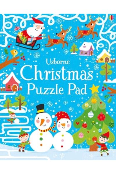 Usborne Publishing Christmas Puzzles Pad