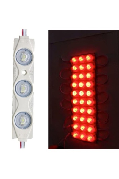 NisaLuce 1,5W-3 LÜ MODÜL LED (KIRMIZI)