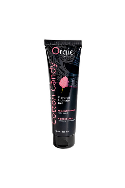 Orgie Lubrifiant pe bază de apă, Lube Tube, aromă vată de zahăr, 100 ml