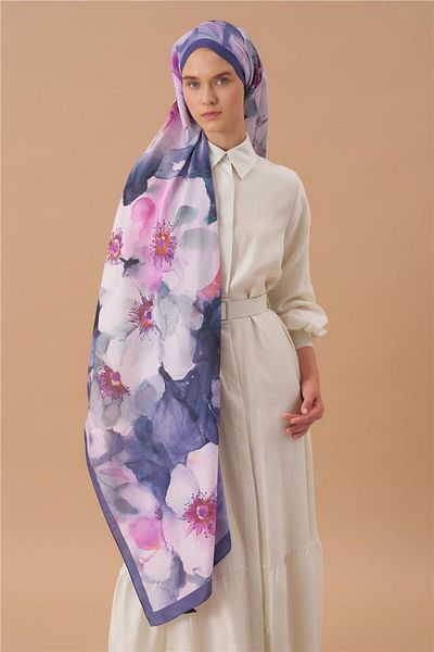 İpekhan Jardin Secret Collection Soft Shawl 3063-12