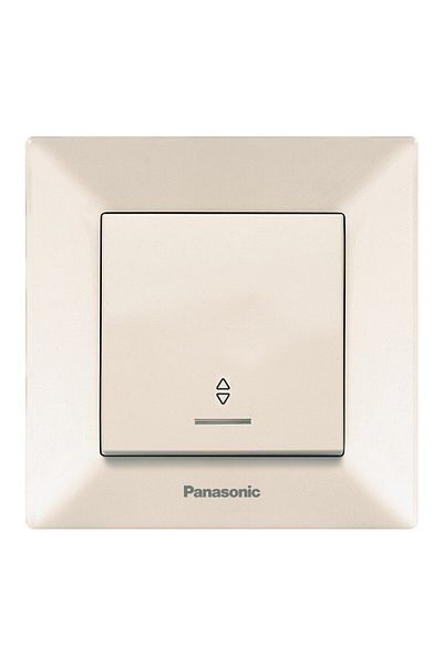 PANASONIC Intrerupator Scara cu LED Arkedia Panasonic Bej