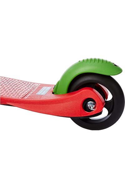 Micro Scooters - Mini Micro Sporty Red with Red T-Bar | Swiss Designed | Kids Scooter with LED Wheel