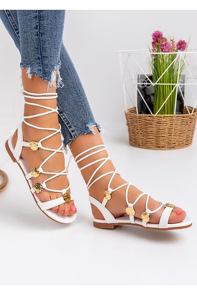 starlike Women's white sandals A083