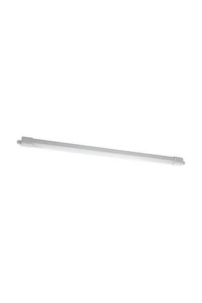 Eglo 901556 "Slim Sensor" 110.5 cm Long Plastic White Waterproof Wall Ceiling Lamp with Sensor Ip65