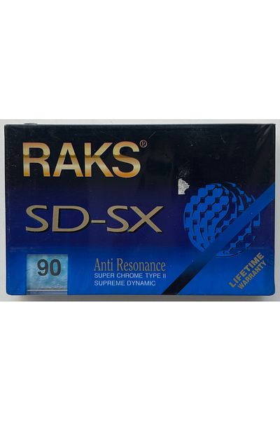 Raks Sd-Sx 90 Empty Cassettes (Zero Empty Cassettes in Gelatin)