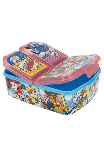 PAW PATROL Set of water bottle, 450 ml, and sandwich box, multi-compartment, multicolor, BPA-free, Paw Patrol