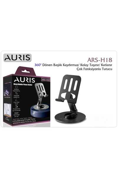 Auris ars-h18 360 Derece Metal Cep Telefonu Tutucusu