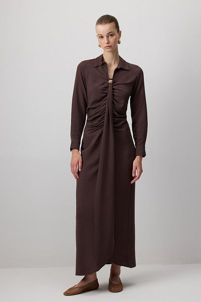 Touché Privé Brooch Detail Tight Dress