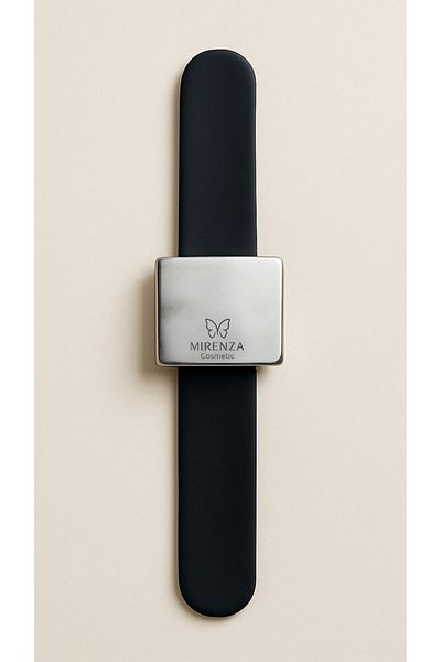 mirenza cosmetic Magnet Buckle Wristband Black Cord Wristband Practical Holder for Filkete and Metal Buckles