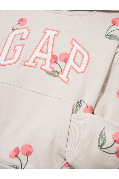 GAP Φούτερ για κορίτσια Stone Gap V-frch Sp Logo Po 723295004-Πολύχρωμο
