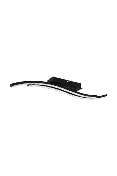 Eglo 99801 "Lejias" 78 cm Long Steel Black Ceiling Light